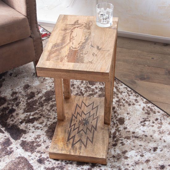 Western Inspired Small and Accent Furniture for Western Home D cor