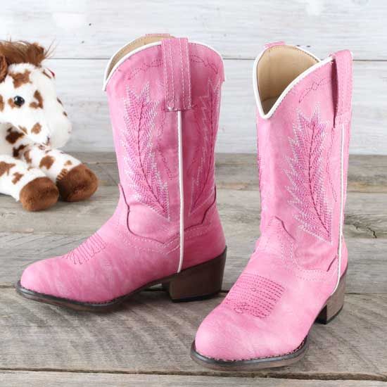 Roper Pink Taylor Kids Boots