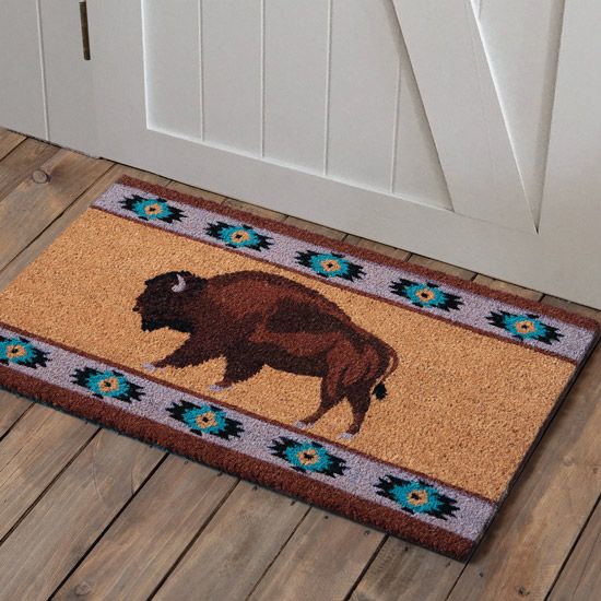 Western Buffalo Coir Door Mat