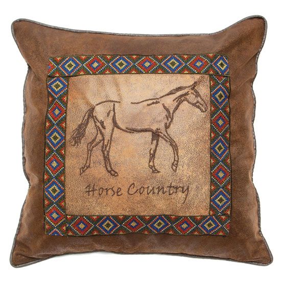 Horse Country 18x18 Pillow