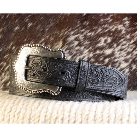 Tony Lama Black Layla Belt