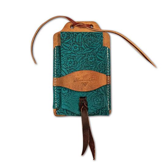Professional's Choice Aqua Floral Cell Phone Case
