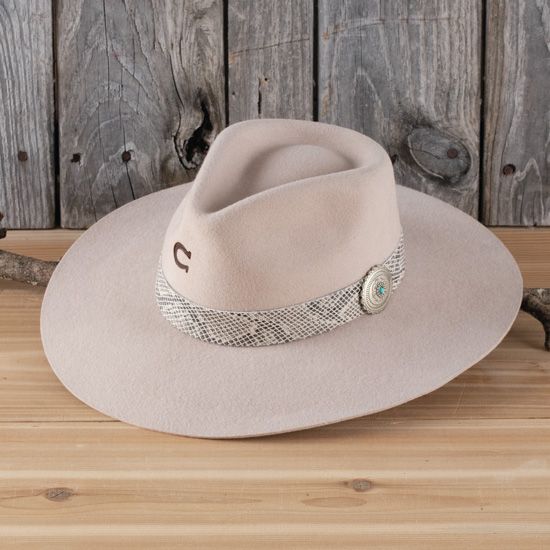 Charlie 1 Horse Silver Belly Sidewinder Hat