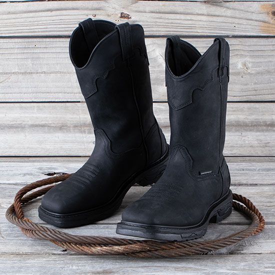 Dan Post Black Blayde Work Boots