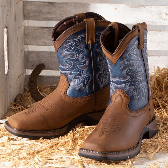 Durango Youth Dark Brown Lil Rebel Boots
