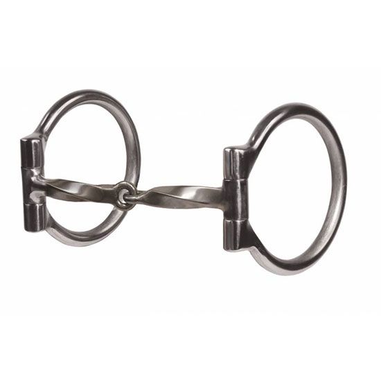 Equisential D-Ring Slow Twist Snaffle Bit
