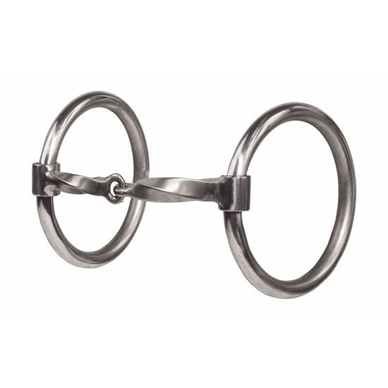 Equisential O-Ring Slow Twist Snaffle Bit