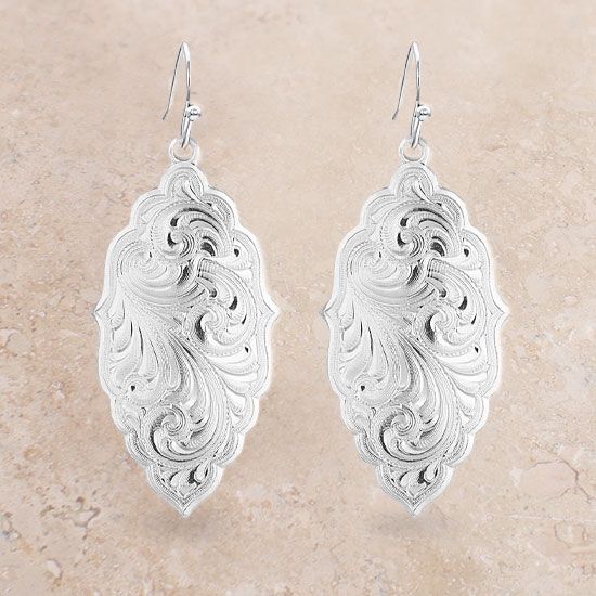 Montana Silversmiths Best Reflection Mirror Earring