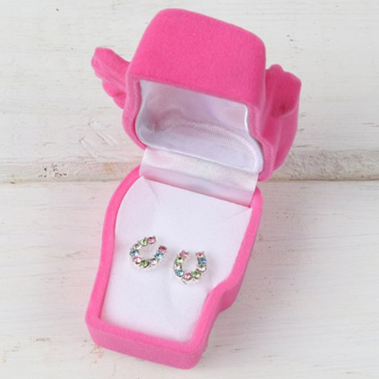Girls' Multi Horseshoe Earrings