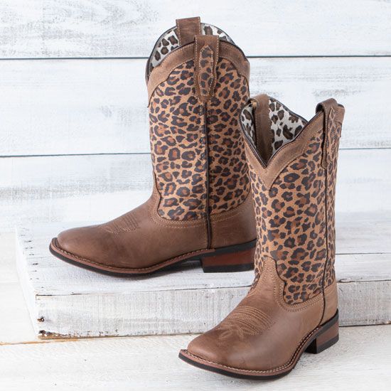 Laredo Leopard Astras Boots