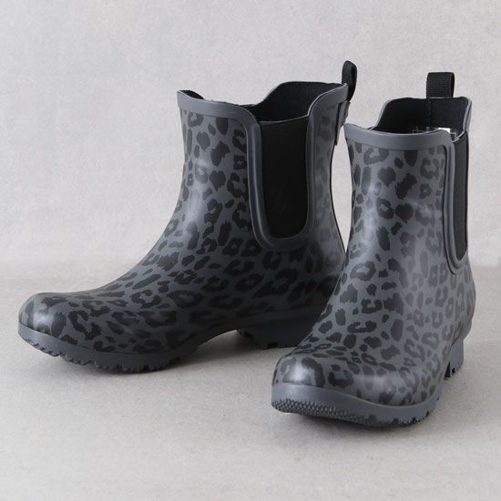 Roma Matte Leopard Rain Boots