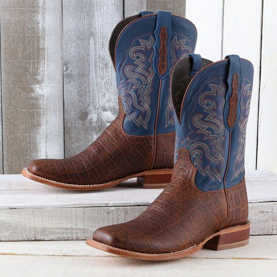 Tony Lama Jinglebob Cognac Safari Boots