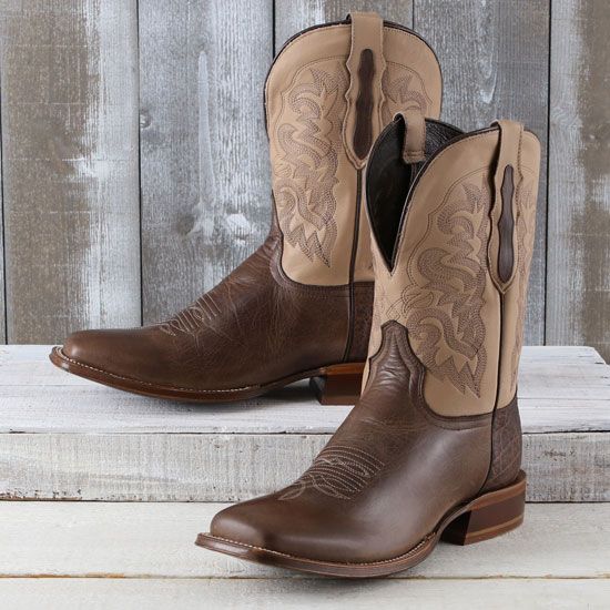 Tony Lama Jinglebob Brown Boots