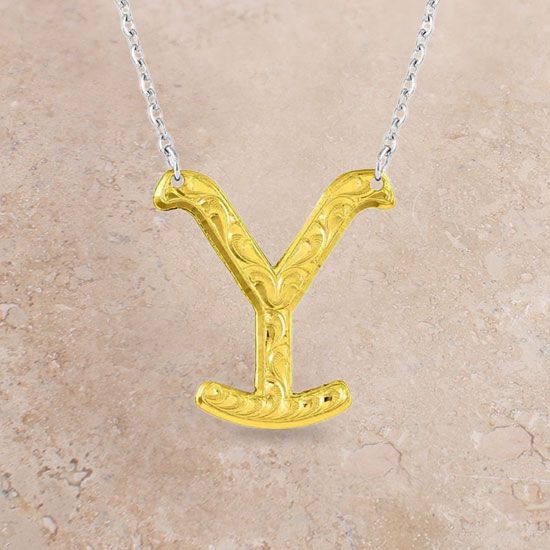 Montana Silversmiths Yellowstone Y Necklace