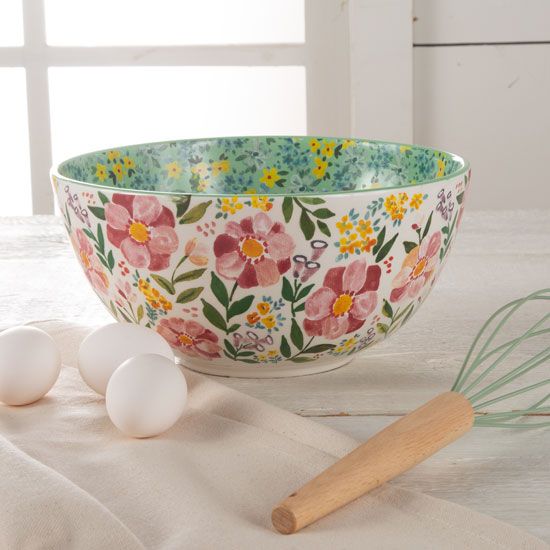 Country Grace Floral Boutique Mixing Bowl