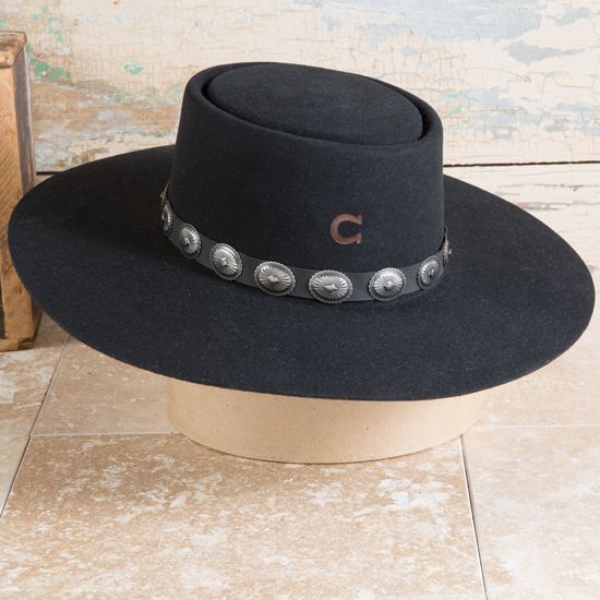 Charlie 1 Horse Black High Desert Hat