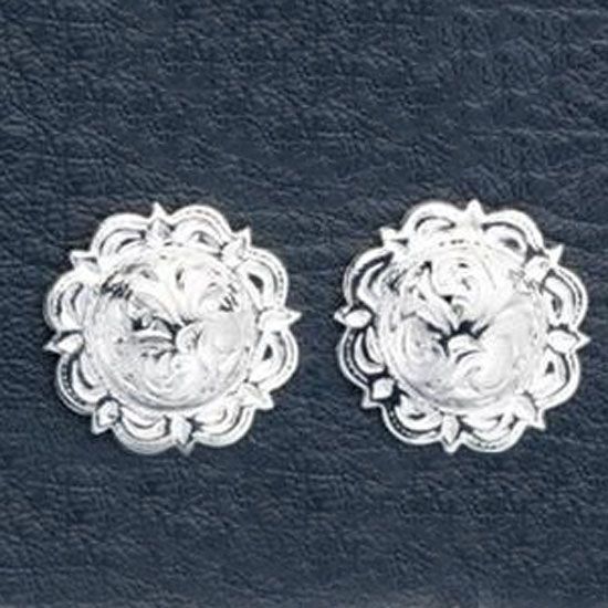 Berry Concho Earrings