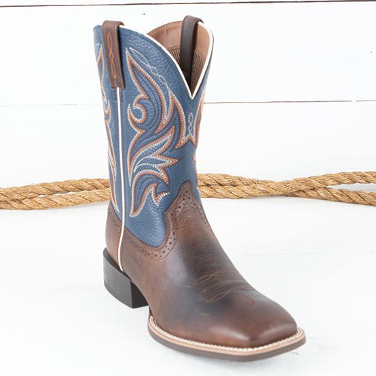 Ariat Dark Whiskey Sport Knockout Boots