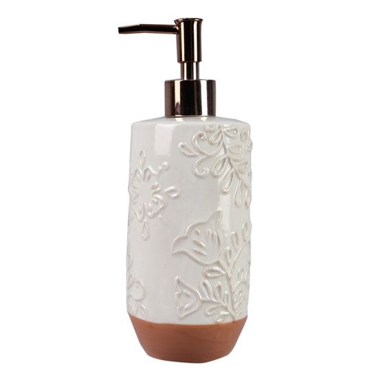 Ceramic Terracotta Soap Pump