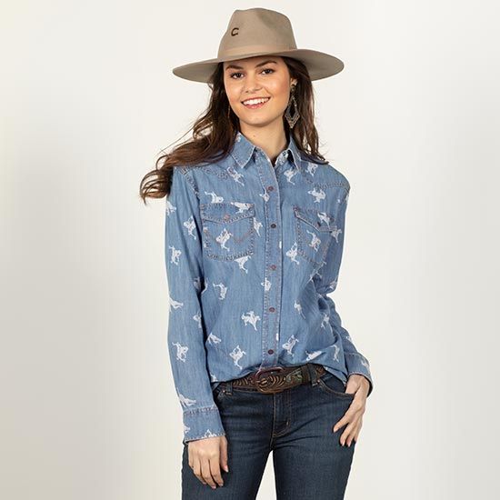 Wrangler Retro Back In The Saddle Top