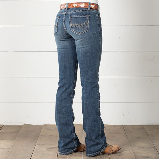 Rock & Roll Cowgirl Vintage Rock Riding Jeans