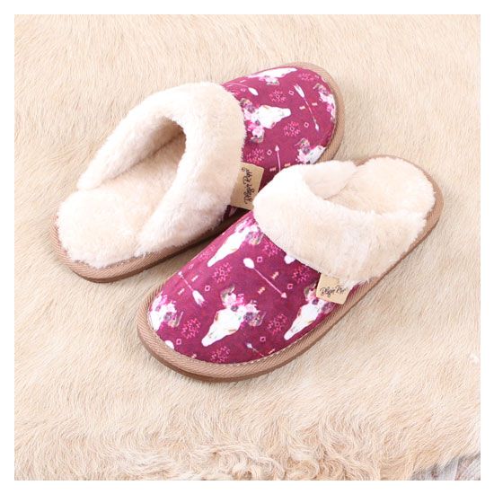 Blazin Roxx Steer Head Slipper Slides