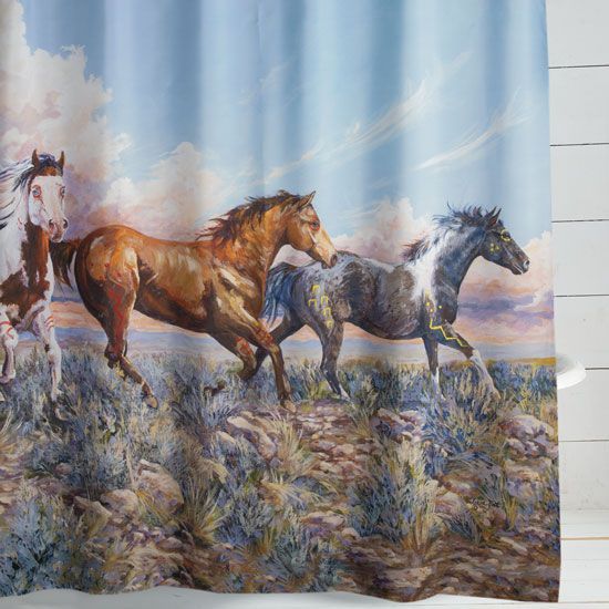 Chasing the Wind Shower Curtain