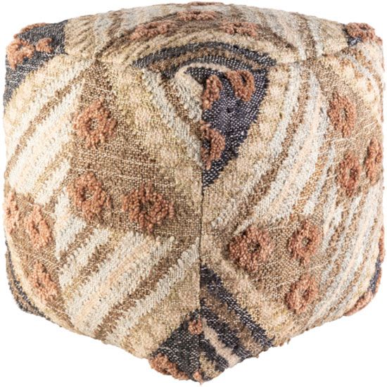 Luanda Dark Pouf