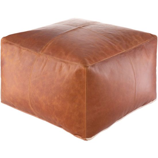 Barrington Leather Ottoman