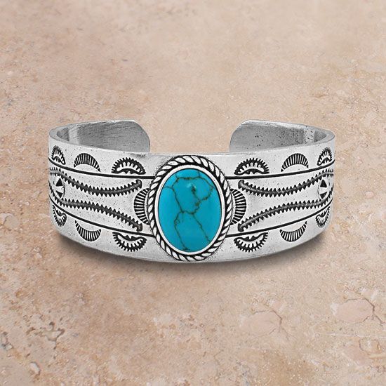 Into The Blue Turquoise Bracelet