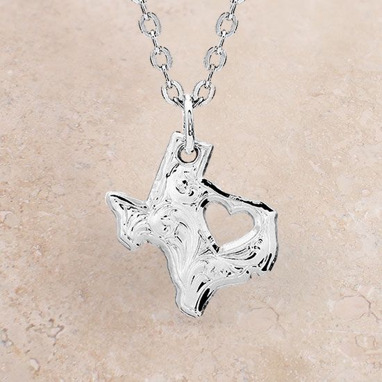 Montana I Heart Texas Necklace