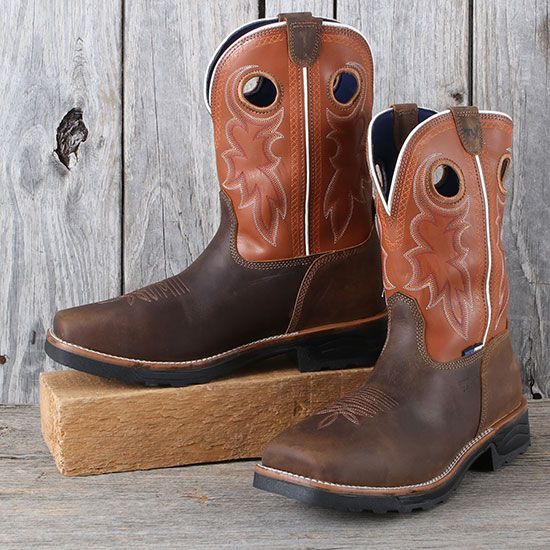 Tony Lama Fireball Tan Work Boots