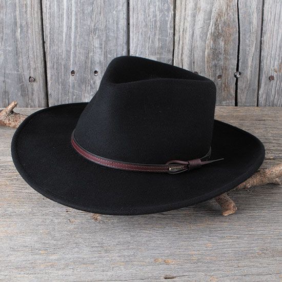 Stetson Outdoor Black Bozeman Hat