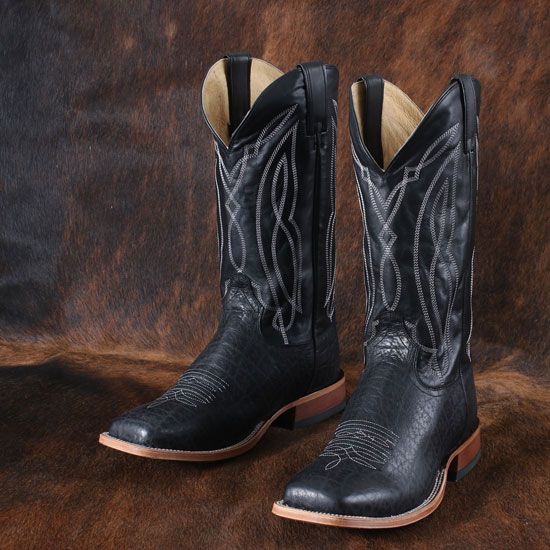 Tony Lama Black Sealy Boot