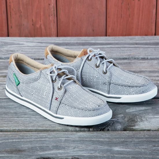 Ladies Hooey Grey Eco Lopers By Twisted X