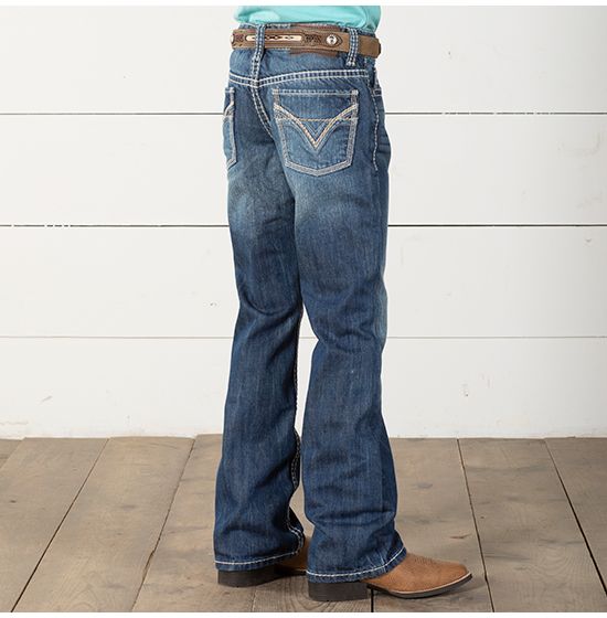 Rock & Roll Denim Cowboy Raised Double V Jeans