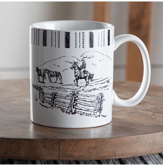 Paseo Road by Hiend Ranch Life Remuda Mugs