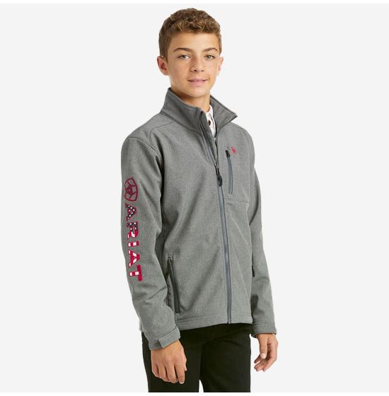 Grey ariat jacket deals