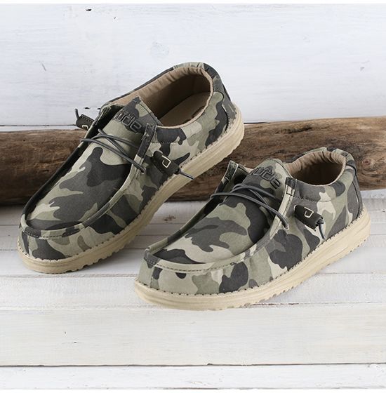 Hey Dude Wally Camo