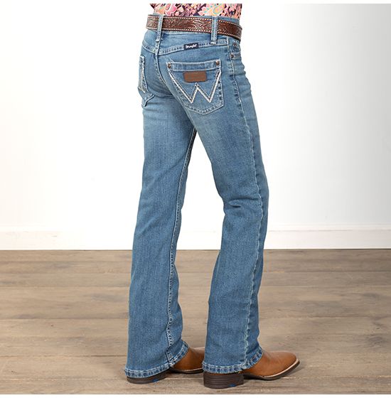 Wrangler Girls' Nicole Bootcut 112336709 Jeans