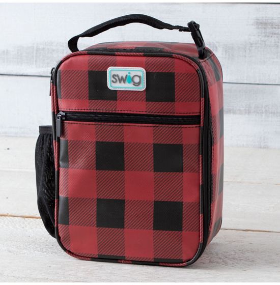 Plaid hot sale lunch bag