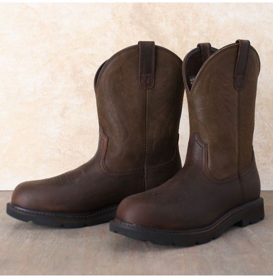 Ariat Steel Toe Groundbreaker Work Boots