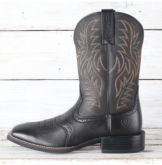 Ariat Black Sport Western Boots