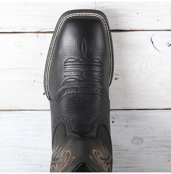 Ariat black cowboy clearance boots