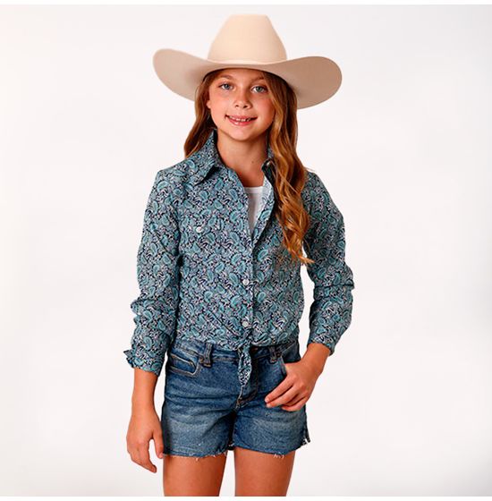 Roper paisley western shirt shop