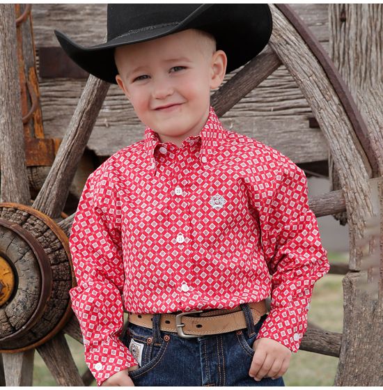 Baby boy cinch shirts sales