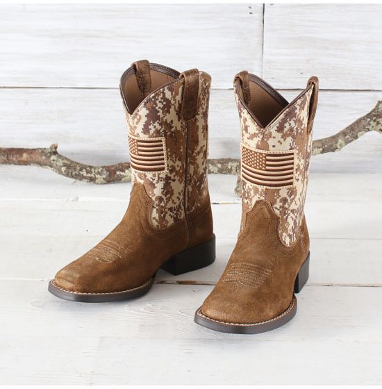Sport patriot round hot sale toe western boot