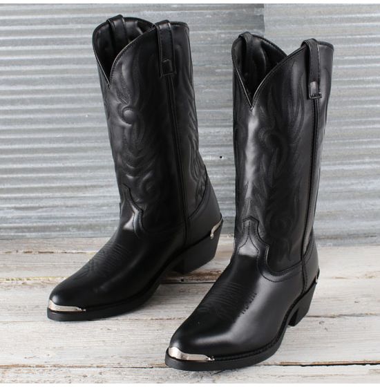 Laredo Black Trucker Boot