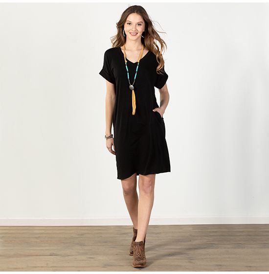Panhandle Layla Dress in Black