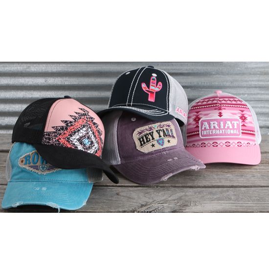 Pink ariat top hat